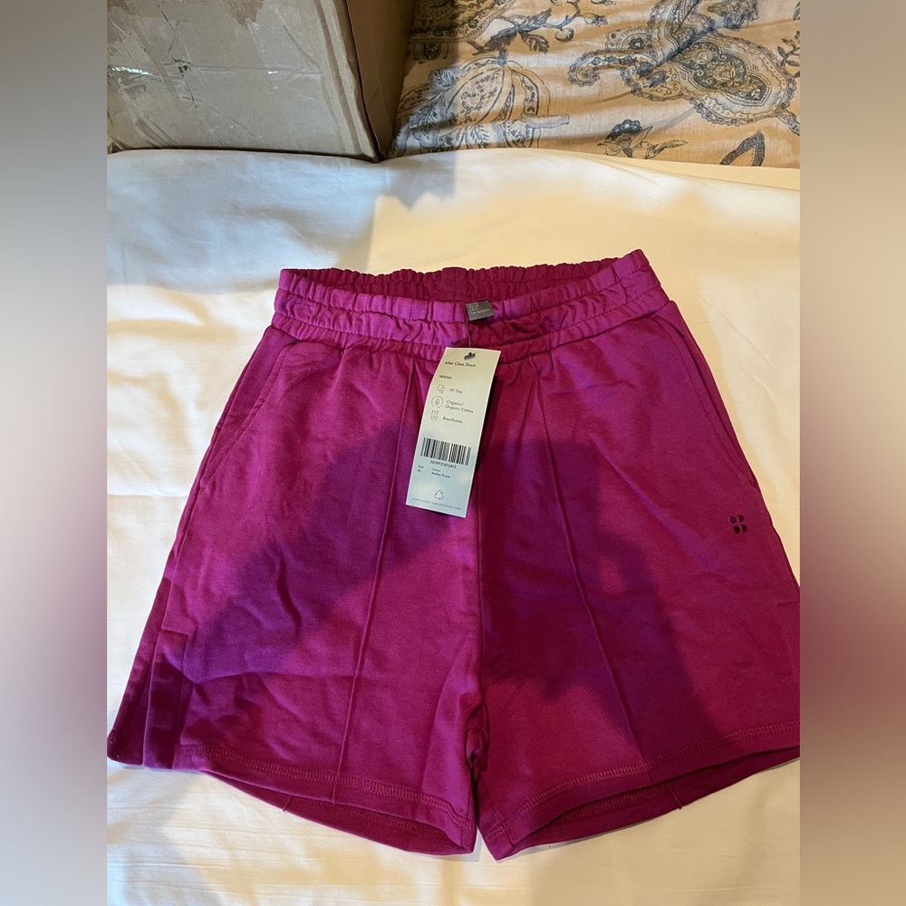 Sweaty Betty Magenta Athletic Shorts